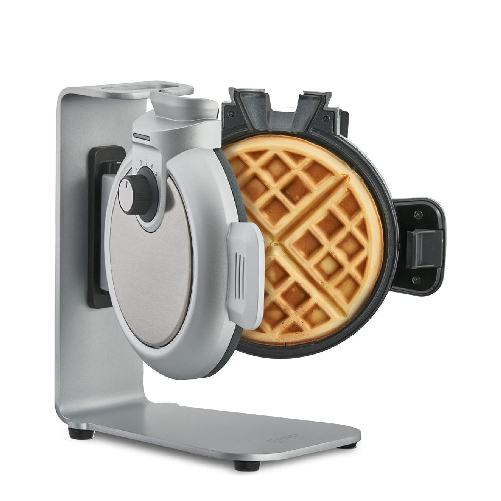 Caso | 02932 | Waffle maker | 800W | 5 browning settings | Vertical Fill | Silver