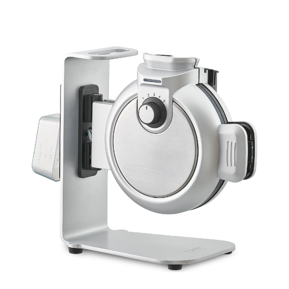 Caso | 02932 | Waffle maker | 800W | 5 browning settings | Vertical Fill | Silver