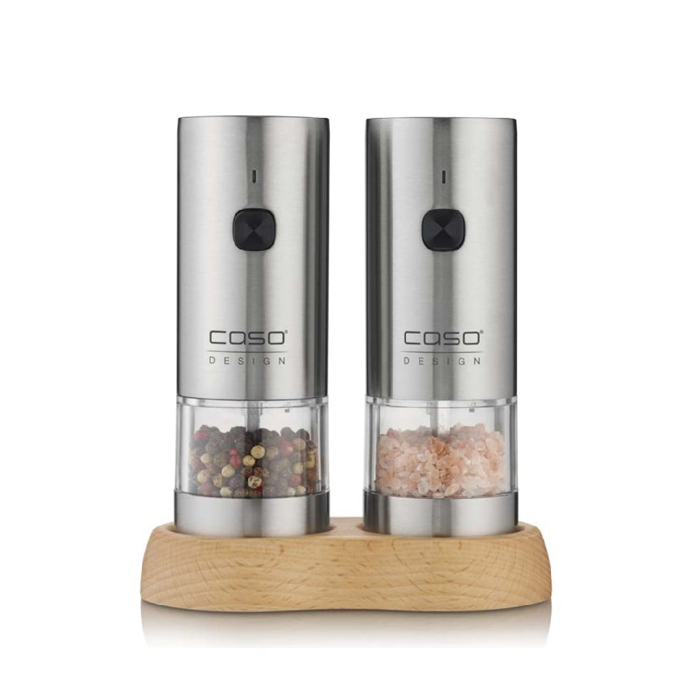 Caso | 01836 | Salt and Pepper Grinder | SpiceDuo | Electric | USB-C Lithium | Stainless steel