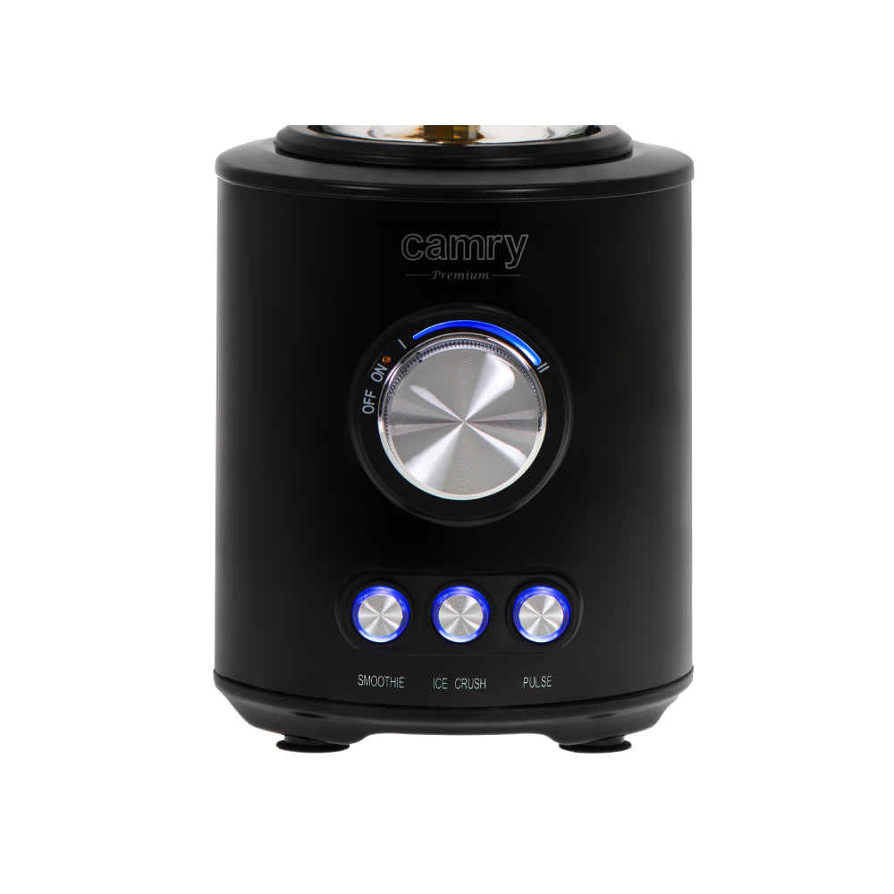Camry | CR 4088 | Tabletop Blender | 1800W | 2 speeds + Pulse | 1.5L Glass Jar | Piano Black