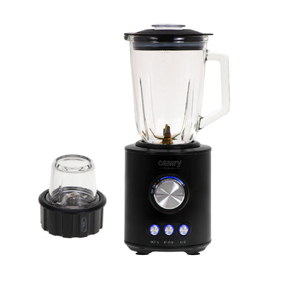 Camry | CR 4088 | Tabletop Blender | 1800W | 2 speeds + Pulse | 1.5L Glass Jar | Piano Black
