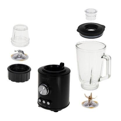 Camry | CR 4088 | Tabletop Blender | 1800W | 2 speeds + Pulse | 1.5L Glass Jar | Piano Black