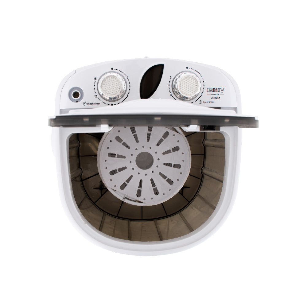 Camry | CR 8054 | Mini washing machine | 400W | 3 kg | Top loading | White/Gray
