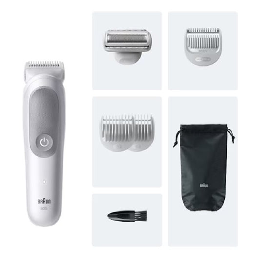 Braun | BG5550 | Body Groomer | Series 5 | Cordless Li-Ion | 100 min runtime | Lght Grey