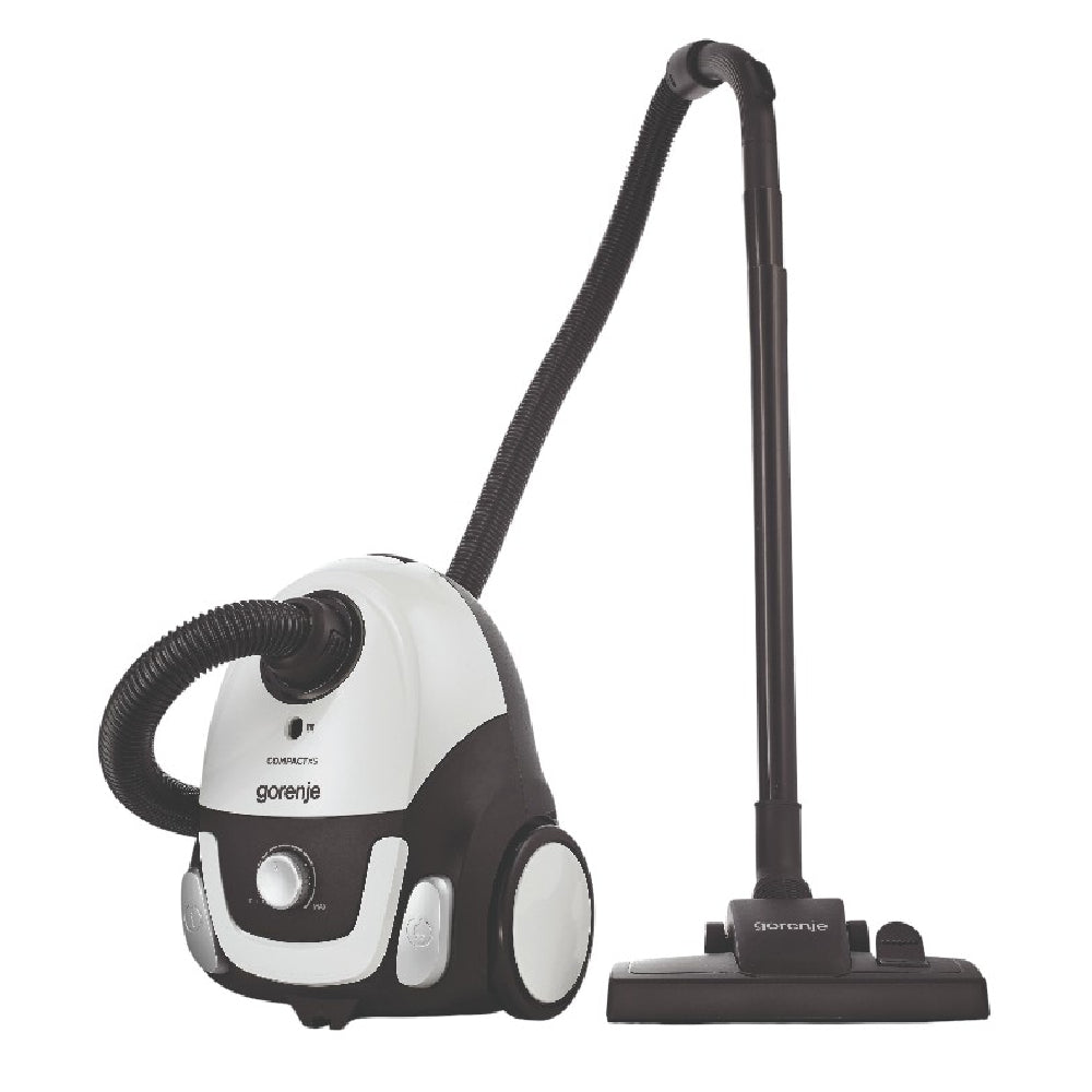 Gorenje | VCEA11CXWII | Canister Vacuum Cleaner | Compact XS | 750W | Bag 2L | HEPA | White