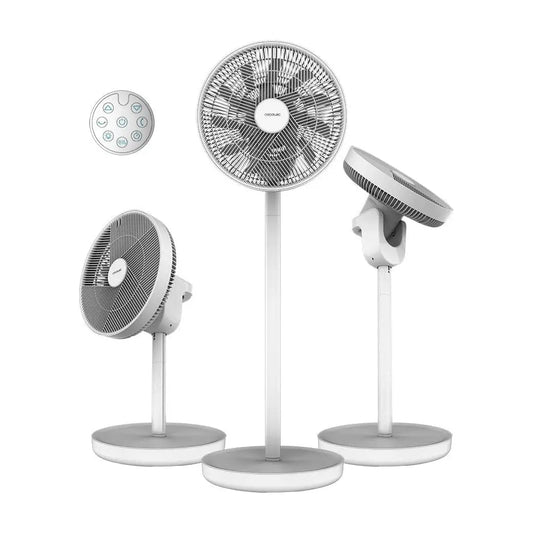 Cecotec | Cooling fan | EnergySilence 2600 Sunflower Portable | 22 W | White