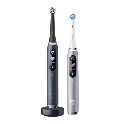 Oral-B | Electric Toothbrush | iO 9 Series Duo | Rechargeable | Black Onyx/Rose