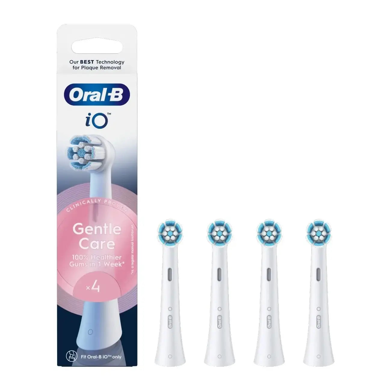 Oral-B | Replaceable toothbrush heads | iO Gentle Care | Heads | White