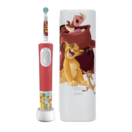 Oral-B | Electric Toothbrush | Vitality PRO Kids 3+ Lion King | Rechargeable | For children