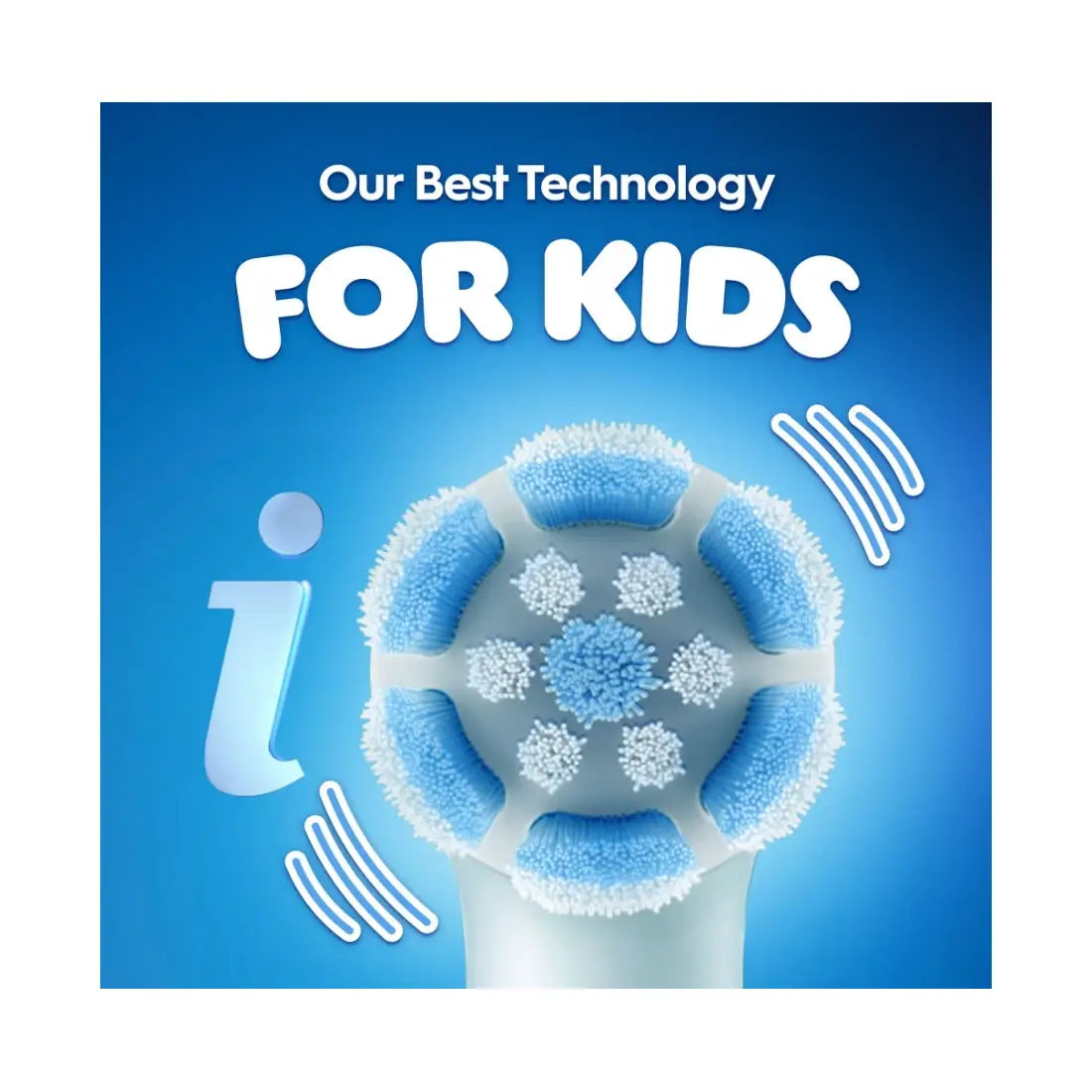 Oral-B | Electric Toothbrush with Travel Case, 6Y+ | iO Kids Disney Stitch | Rechargeable | For kids