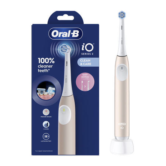 Oral-B | Electric Toothbrush | iO2 | Rechargeable | Calm Pink