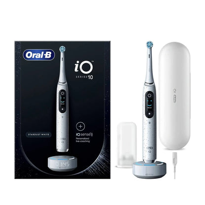 Oral-B | Electric Toothbrush | iO10 Series | Rechargeable | Stardust White