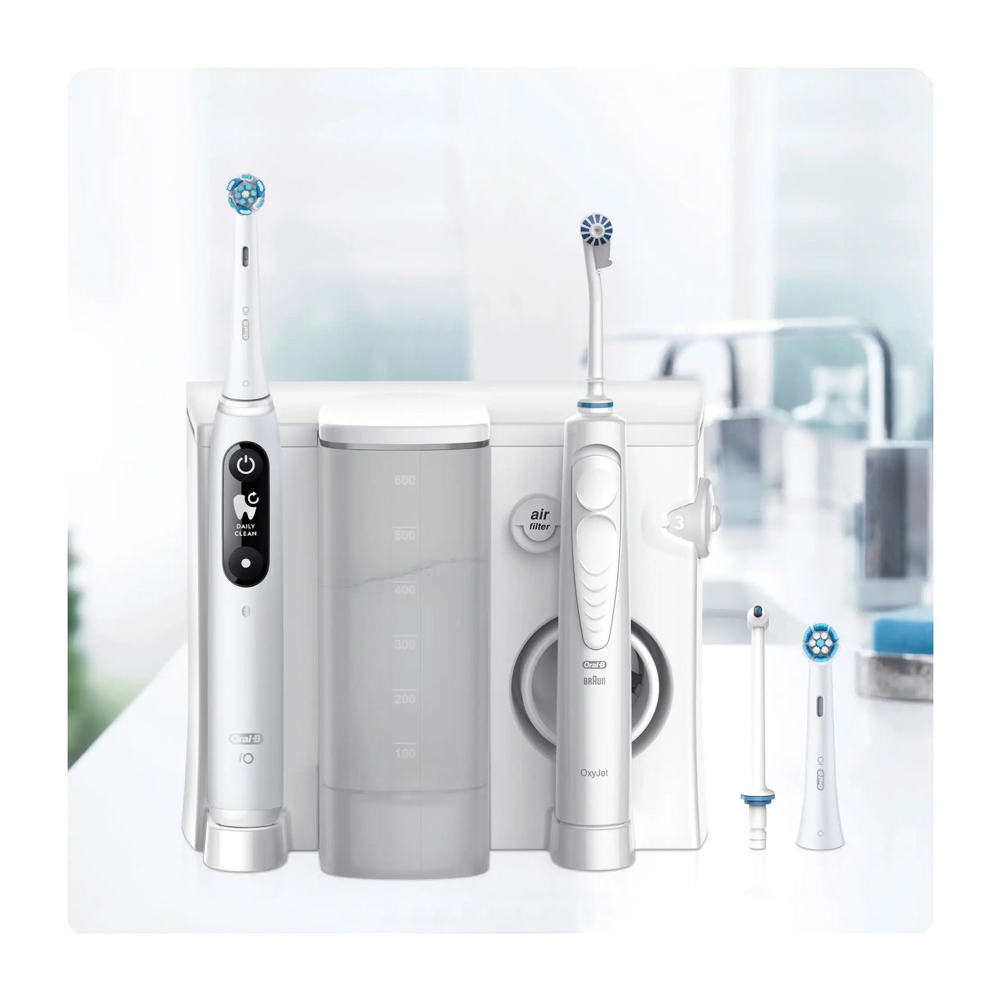 Oral-B | Electric Toothbrush | iO6 & OxyJet | Rechargeable | White