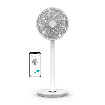 Duux | Cooling fan | Whisper Flex 2 Smart | Floor-standing | Table-top | 21.5 W | White