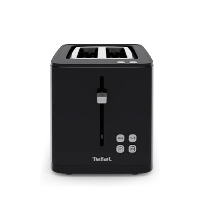 Tefal | TT640810 | Toaster | 850W | 2 slices | Digital Countdown Display | 7 browning levels | Black