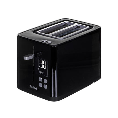 Tefal | TT640810 | Toaster | 850W | 2 slices | Digital Countdown Display | 7 browning levels | Black
