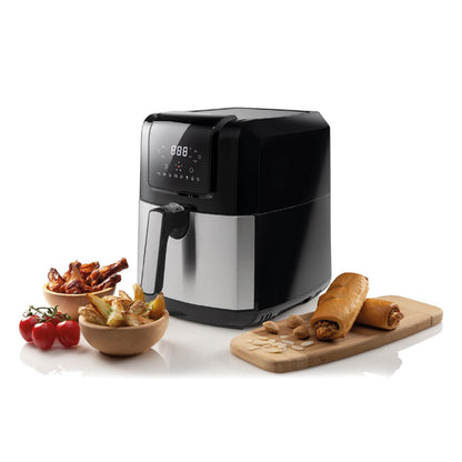 Gorenje | AF1700DB | Air Fryer | 1700W | 5L | 8 programs | TouchControl | Black / Stainless steel