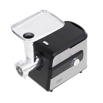 Adler | AD 4813 | Meat mincer with a shredder | 2000W max | 1 kg/min | 2 speeds | Silver/Black