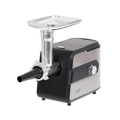 Adler | AD 4813 | Meat mincer with a shredder | 2000W max | 1 kg/min | 2 speeds | Silver/Black