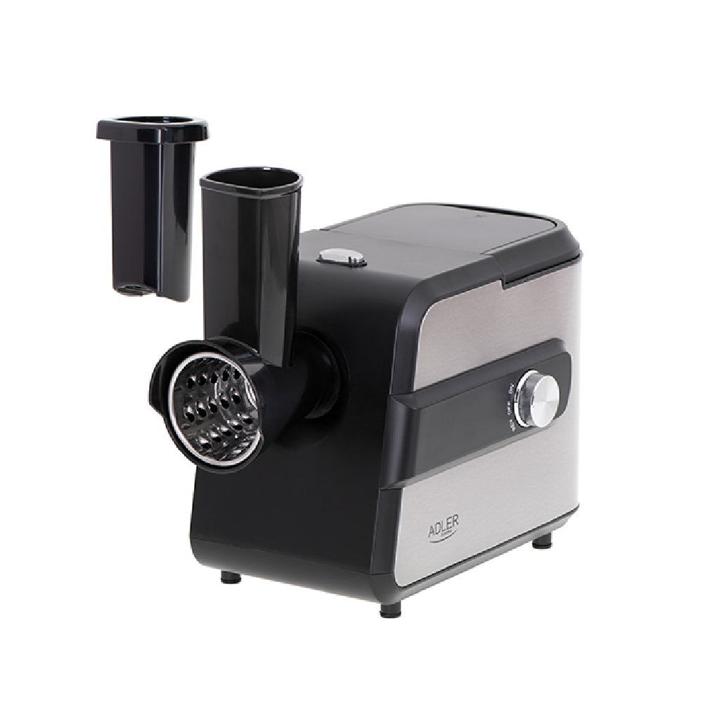 Adler | AD 4813 | Meat mincer with a shredder | 2000W max | 1 kg/min | 2 speeds | Silver/Black