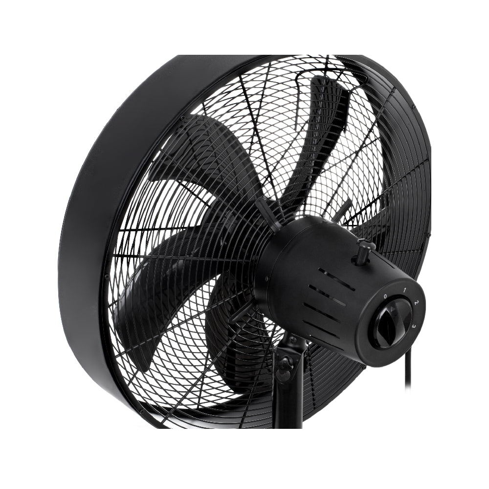 Camry Premium | CR 7329 | Cooling fan | Floor-standing | 100W | 40cm | 3 speeds | 250° oscillation | Black / Pine wood