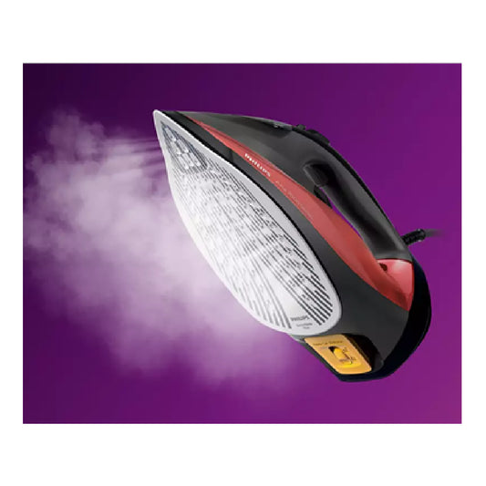 Philips | DST7022/40 | Steam Iron | Azur Series 7000 | 2800W | Continuous steam 50 g/min | Red / Black