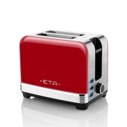 ETA | Toaster | Storio 9166 90020 | 930 W | Slices Qty 2 | Red | Silver