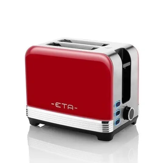 ETA | Toaster | Storio 9166 90020 | 930 W | Slices Qty 2 | Red | Silver