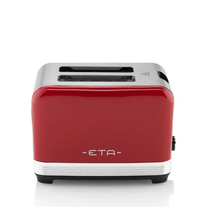 ETA | Toaster | Storio 9166 90020 | 930 W | Slices Qty 2 | Red | Silver
