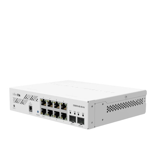 MikroTik | Cloud Smart Switch | CSS610-8G-2S+IN | Switch | 10 ports - smart | Rack-mountable