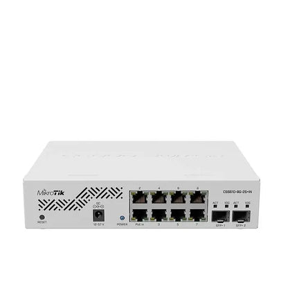 MikroTik | Cloud Smart Switch | CSS610-8G-2S+IN | Switch | 10 ports - smart | Rack-mountable