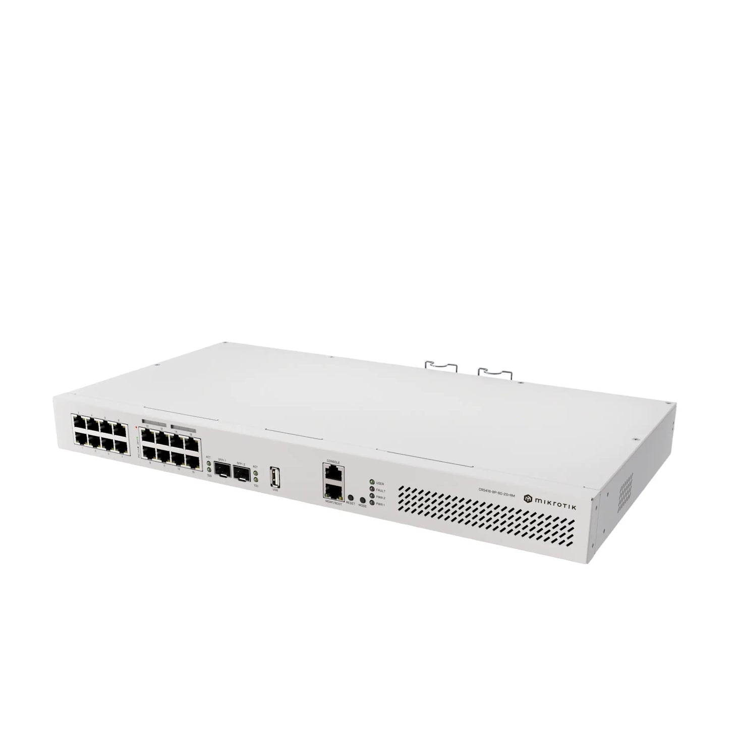 MikroTik | Cloud Router Switch | CRS418-8P-8G-2S+RM | switch - 17 ports - managed