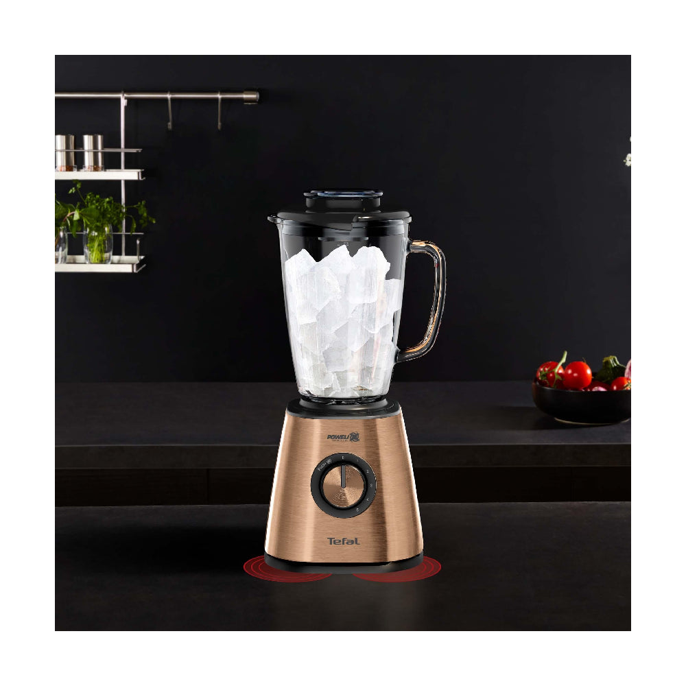 Tefal | BL439G10 | Blender | BlendForce | Tabletop | 800W | 1.75L | Glass jar | Ice crushing | Copper