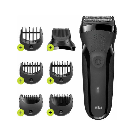 Braun | 300BT Series 3 | Shaver | Shave & Style 3in1 | Cordless | NiMH | 5 combs | Black