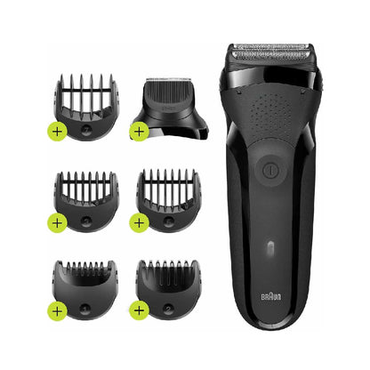 Braun | 300BT Series 3 | Shaver | Shave & Style 3in1 | Cordless | NiMH | 5 combs | Black