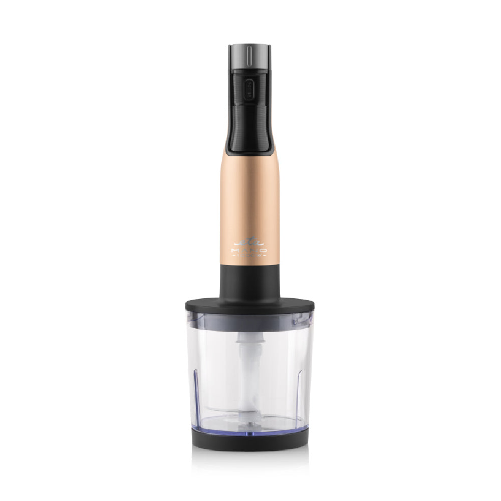 ETA | Mano 3219 90020 | Hand blender | 1000W | 9 speeds | Titanium BlendeX blade | Chopper 500ml | Black / Gold