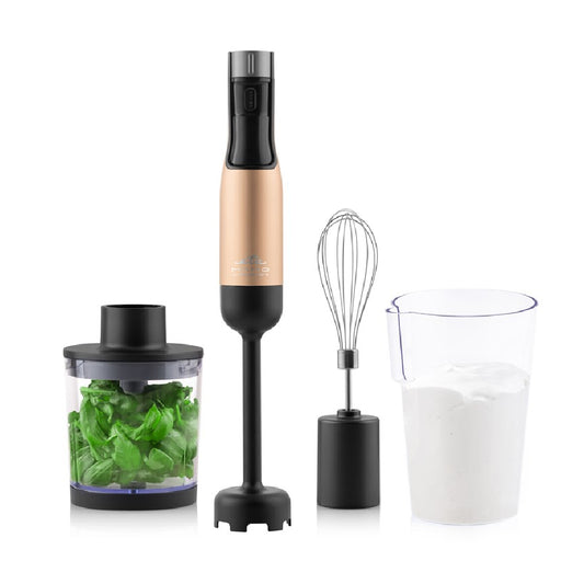 ETA | Mano 3219 90020 | Hand blender | 1000W | 9 speeds | Titanium BlendeX blade | Chopper 500ml | Black / Gold