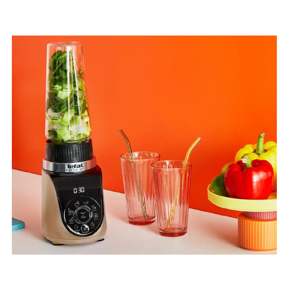 Tefal | BL190AF0 Blend Up | Tabletop Blender | 1000W | 0.7L | Tritan jar | 8 speeds | Ice crushing | Black / Gold