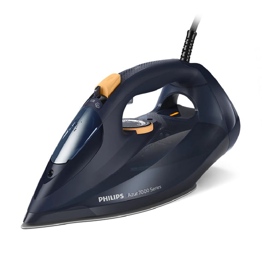 Philips | DST7060/20 7000 Series | Steam Iron | Azur Series 7000 | 3000W | Continuous steam 55 g/min | Steam boost 250 g/min | Blue / Yellow