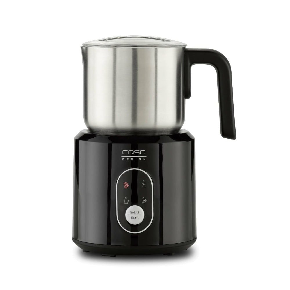 Caso Design | Crema & Choco | Milk frother | 500W | 4 functions | Hot chocolate mode | Stainless steel | Black