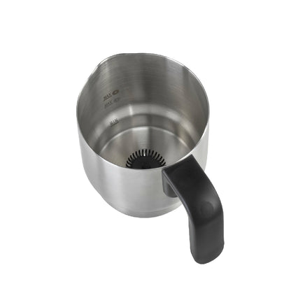 Caso Design | Crema & Choco | Milk frother | 500W | 4 functions | Hot chocolate mode | Stainless steel | Black