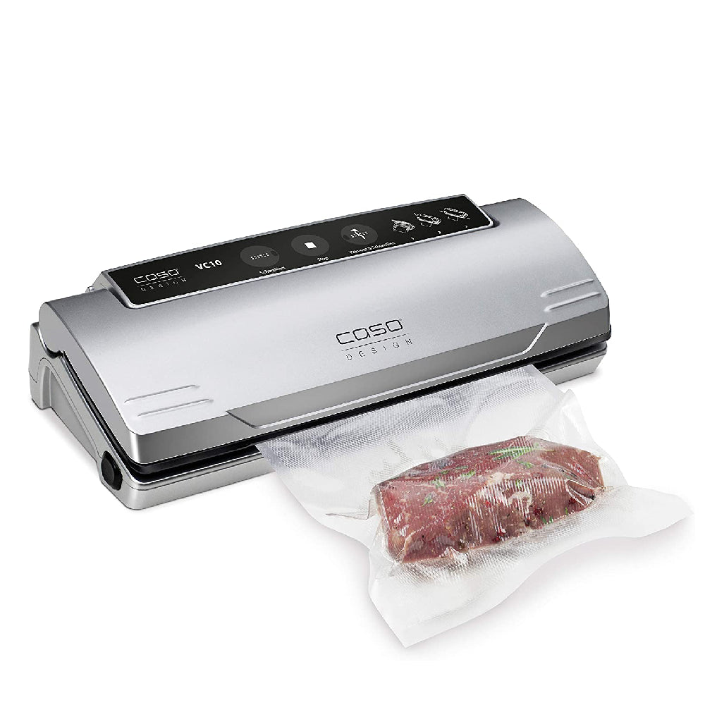 Caso Design | VC10 | Vacuum sealer | 110W | 9 l/min pump | 30 cm weld seam | Black / Silver