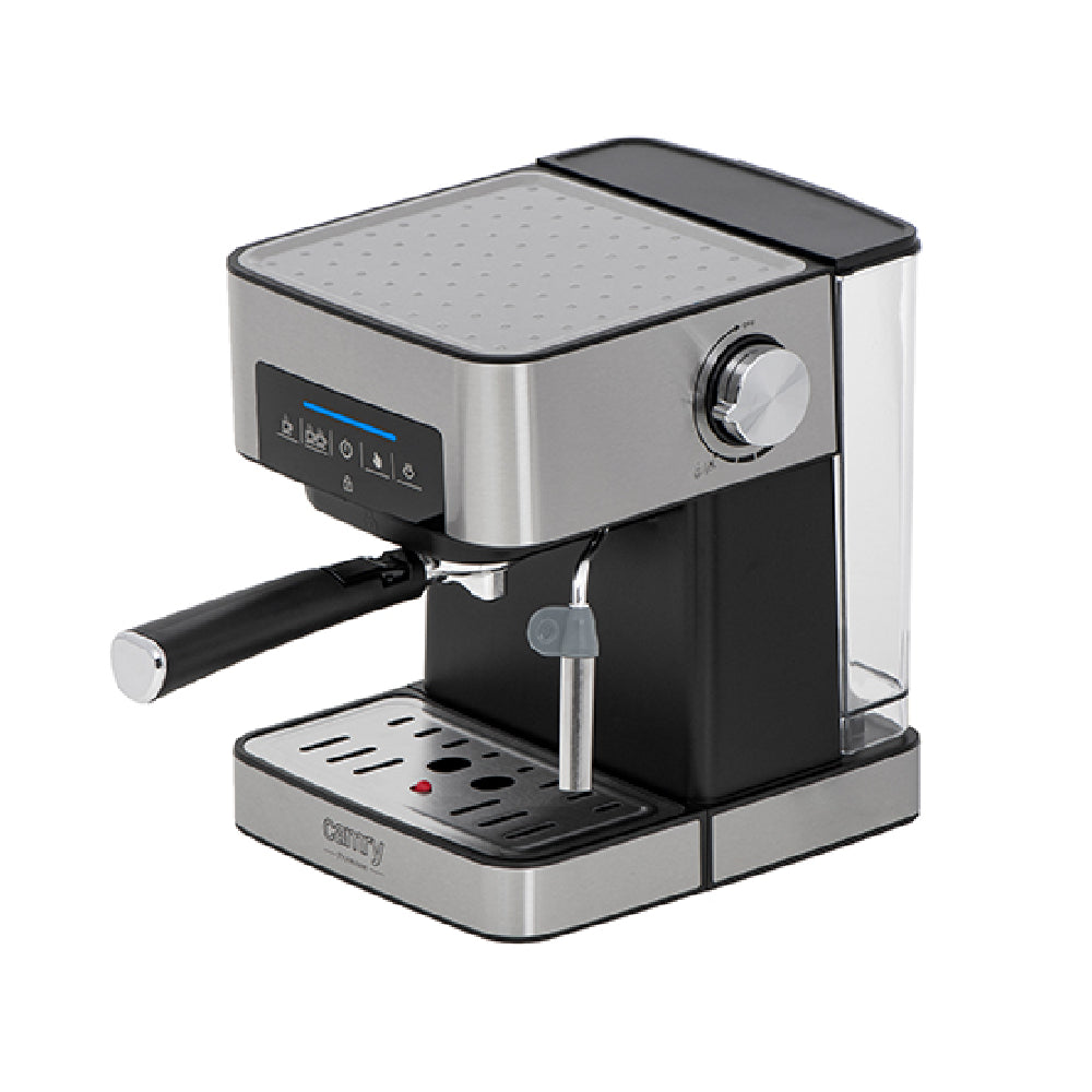 Camry Premium | CR 4410 | Coffee machine with milk frother | Semi-automatic | 15 bar | 850W | 1.6L | Silver