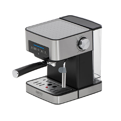 Camry Premium | CR 4410 | Coffee machine with milk frother | Semi-automatic | 15 bar | 850W | 1.6L | Silver