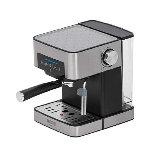 Camry Premium | CR 4410 | Coffee machine with milk frother | Semi-automatic | 15 bar | 850W | 1.6L | Silver