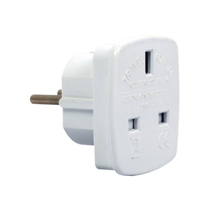 Cablexpert | Power Plug Adapter | A-AC-UKEU-001 | UK to EU | White