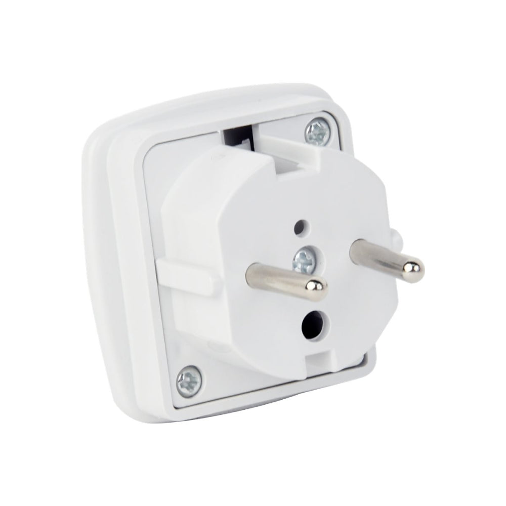 Cablexpert | Power Plug Adapter | A-AC-UKEU-001 | UK to EU | White