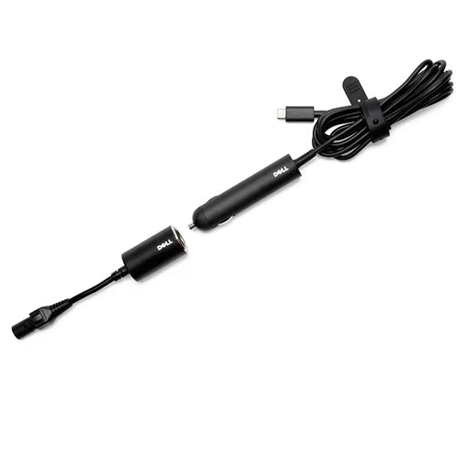 Dell | Car & Airplane Power Adapter | 450-AFLE | 65 W | Black