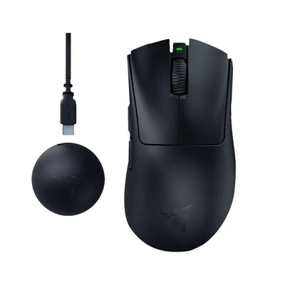 Razer | DeathAdder | Mouse - ergonomic | V4 Pro | Optical | Wireless | Wired | 45000 dpi | Black