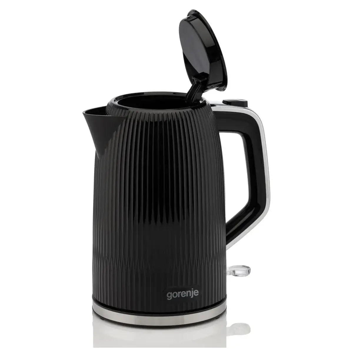 Gorenje | Kettle | K17DPB | 2200 W | 1.7 L | Black | Silver
